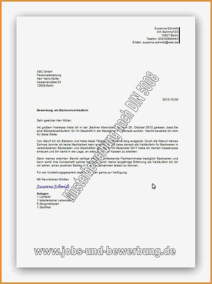 Vorlage Bewerbungsschreiben Word Cool 6 Bewerbungsschreiben format