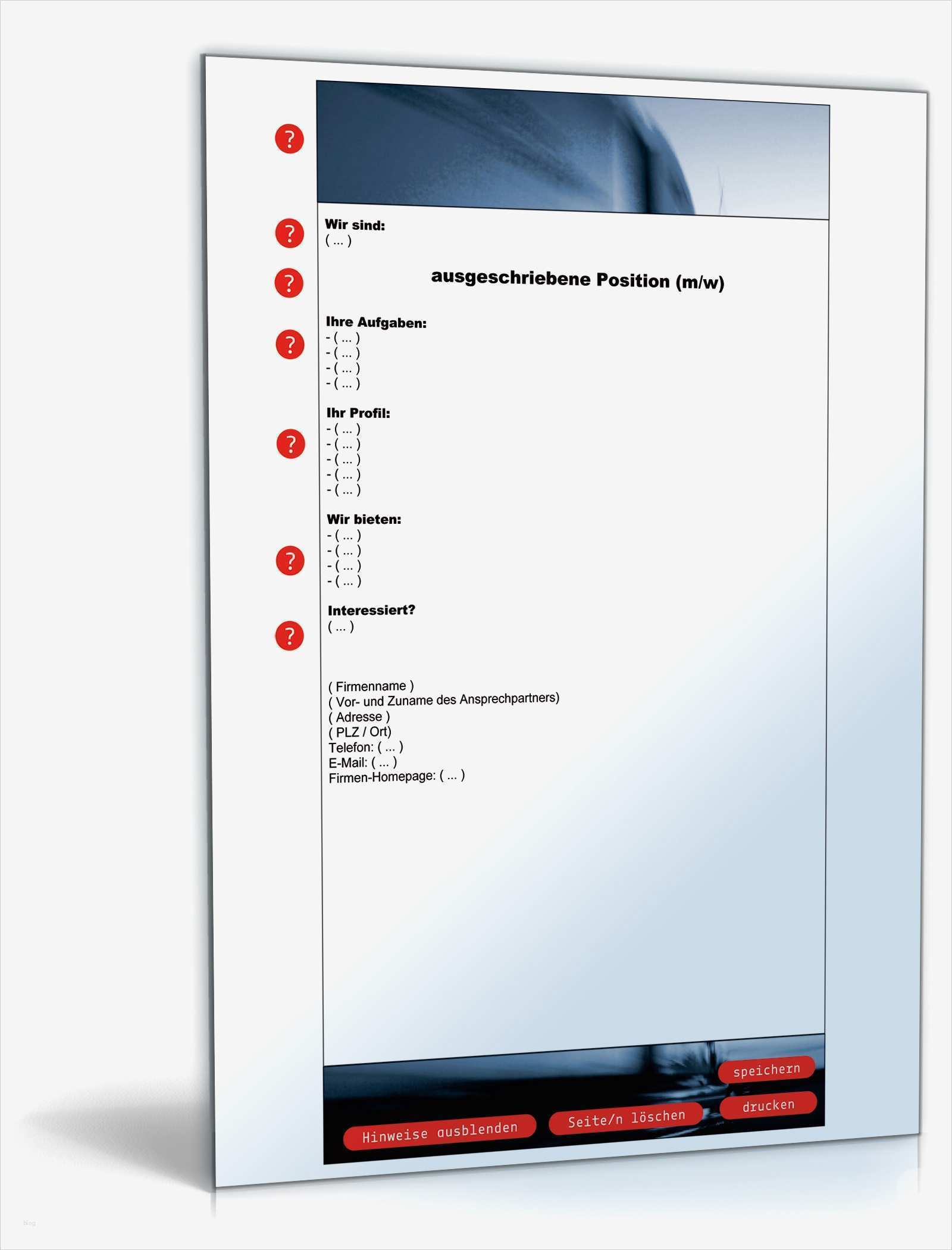 Vorlage Bewertungsmatrix Ausschreibung Süß Stellenausschreibung Muster