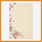 Vorlage Briefpapier Neu 8 Briefpapier Vorlage Blumen
