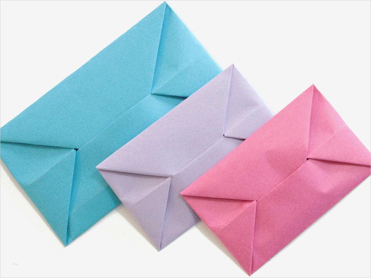 Vorlage Briefumschlag Erstaunlich Anleitung Umschlag Falten so Geht S