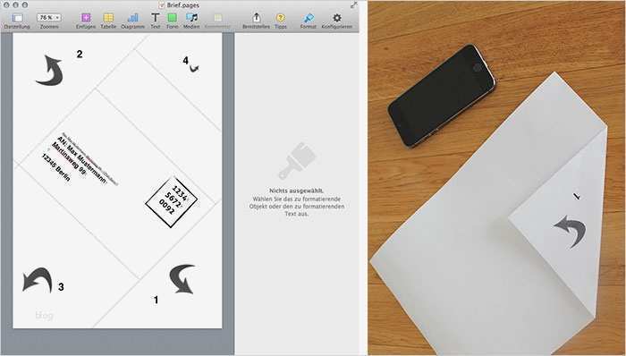 Vorlage Briefumschlag Süß Mit Dem iPhone Zum Briefkasten Handyporto Und Ein Pages