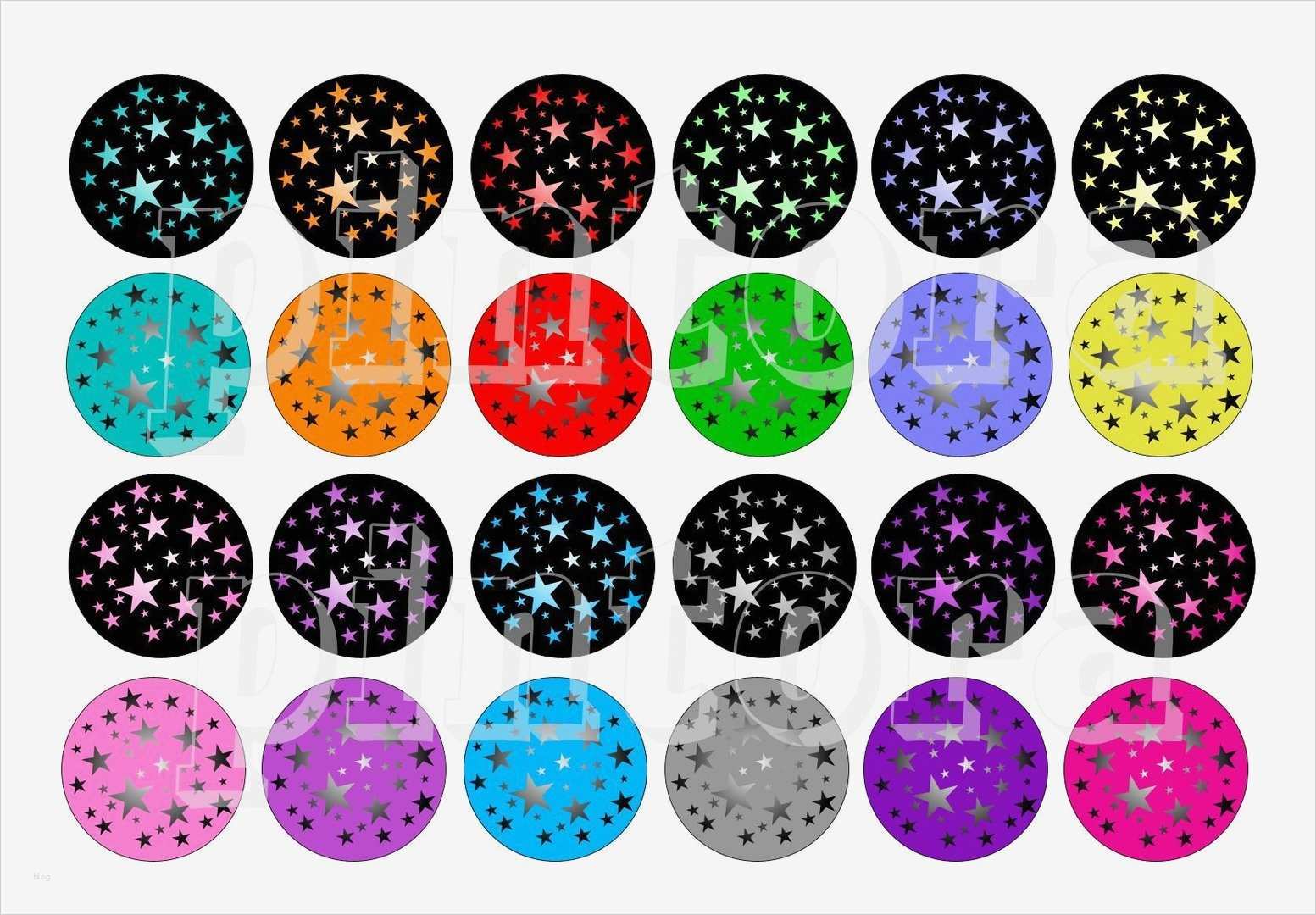 Vorlage buttons Wunderbar Digitale Cabochon Vorlagen Sternchen A 28 Motive Größe