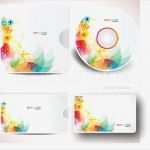 Vorlage Cd Cover Süß Cover Design Vorlage Auf Der Festplatte Und Visitenkarte