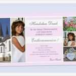 Vorlage Danksagung Kommunion Kostenlos Einzigartig Danksagung Kommunion Konfirmation Danksagungskarte