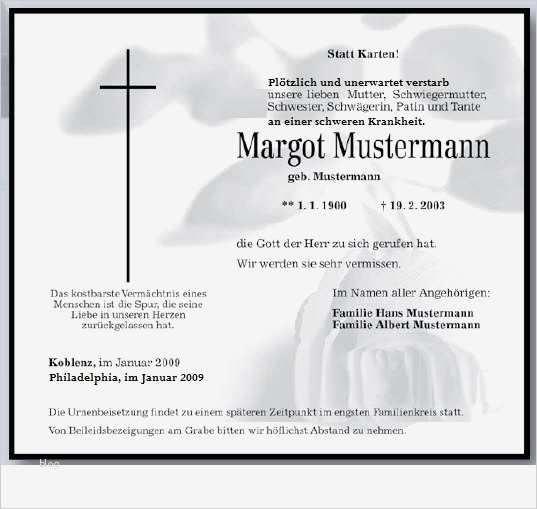 Vorlage Danksagung Trauer Word Beste Großzügig Vorlage Für Den Nachruf Bilder Entry Level