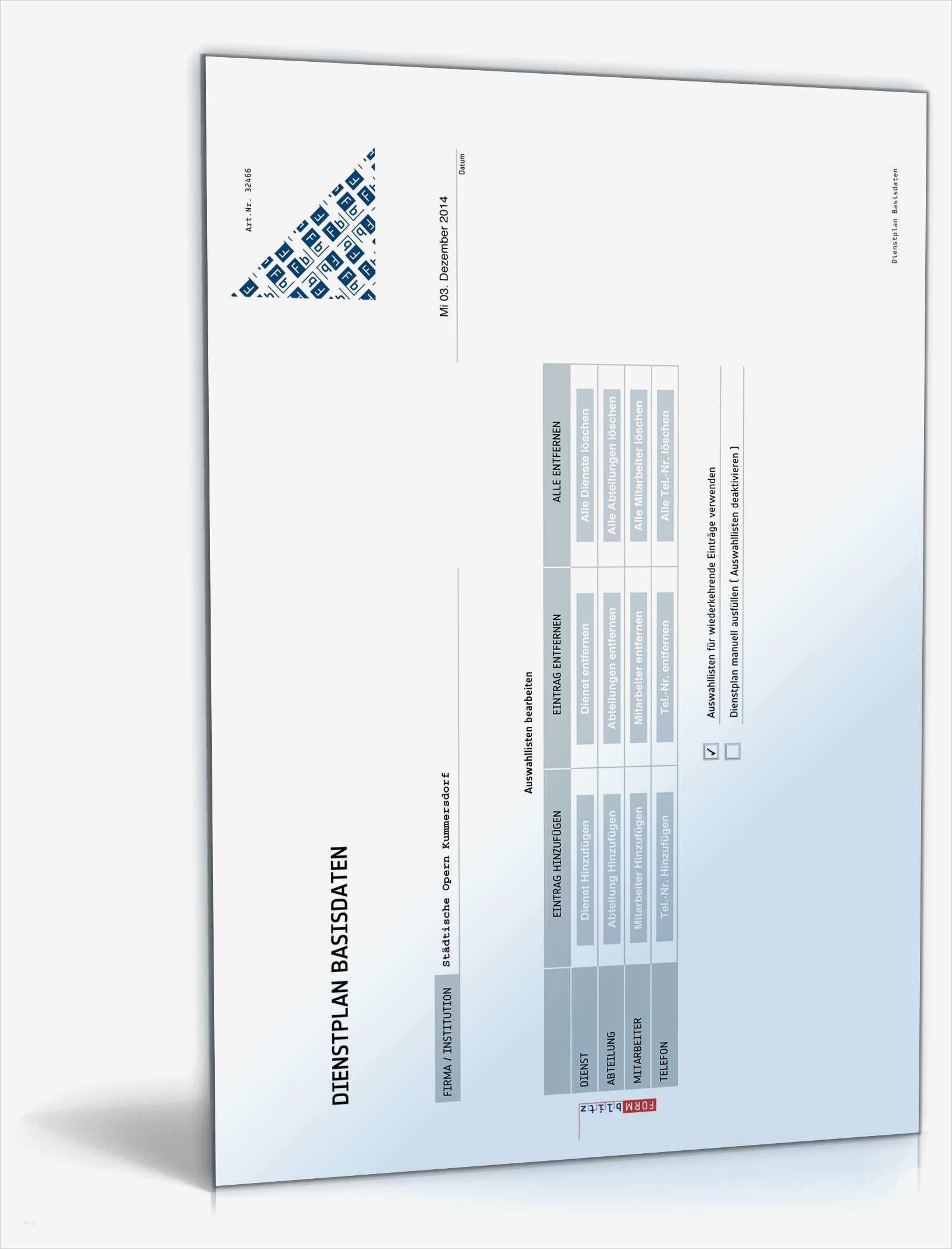 Vorlage Dienstplan Hübsch Dienstplan