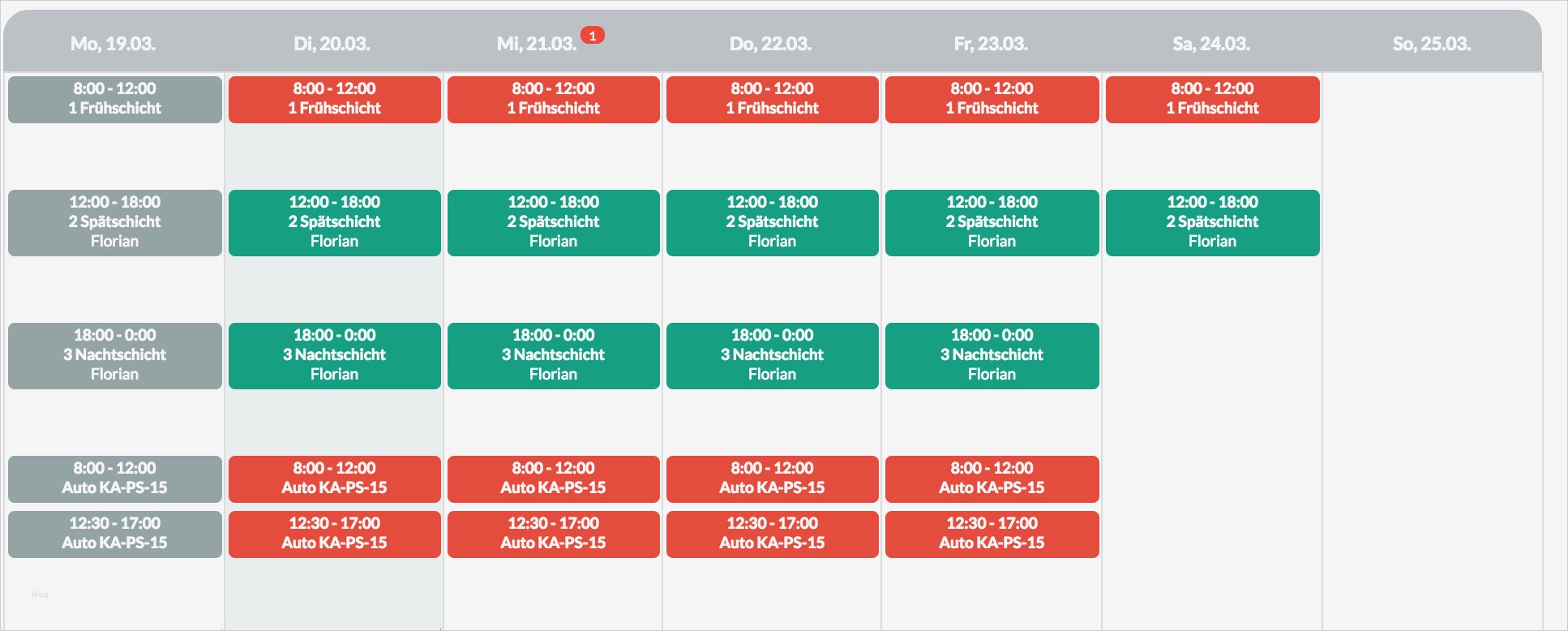 Vorlage Dienstplan Neu Kurier Nst Papershift