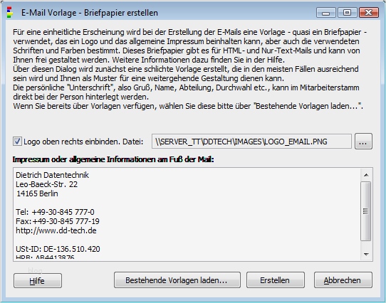 Vorlage E Mail Angenehm Erstellen Des Briefpapiers Personalplanung Mit Dem Dd