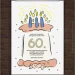 Vorlage Einladung Geburtstag 60 Erstaunlich Drucke Selbst Kostenlose Einladung Zum 60 Geburtstag