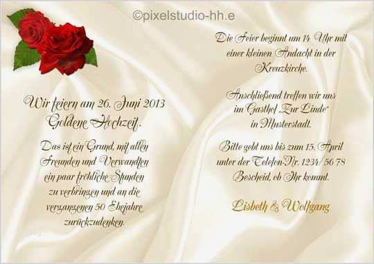 Vorlage Einladung Goldene Hochzeit Elegant Vorlagen Einladung Hochzeit Kostenlos Beeindruckendes