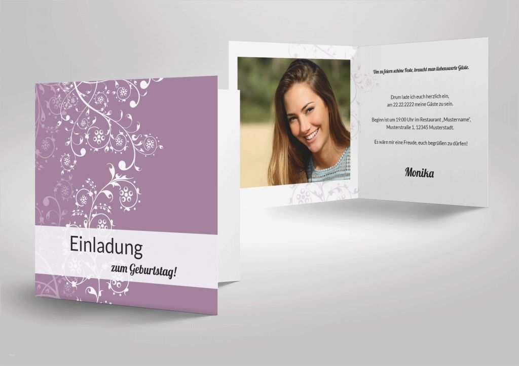 Vorlage Einladung Jugendweihe Schön Einladungskarten Geburtstag Selbst Gestalten