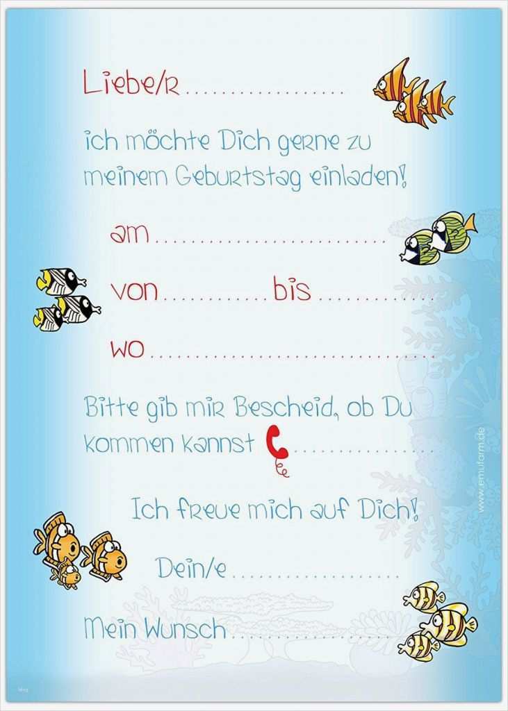 Vorlage Einladung Kindergeburtstag Wunderbar Geburtstag Einladung Kostenlos Einladungen Ideen