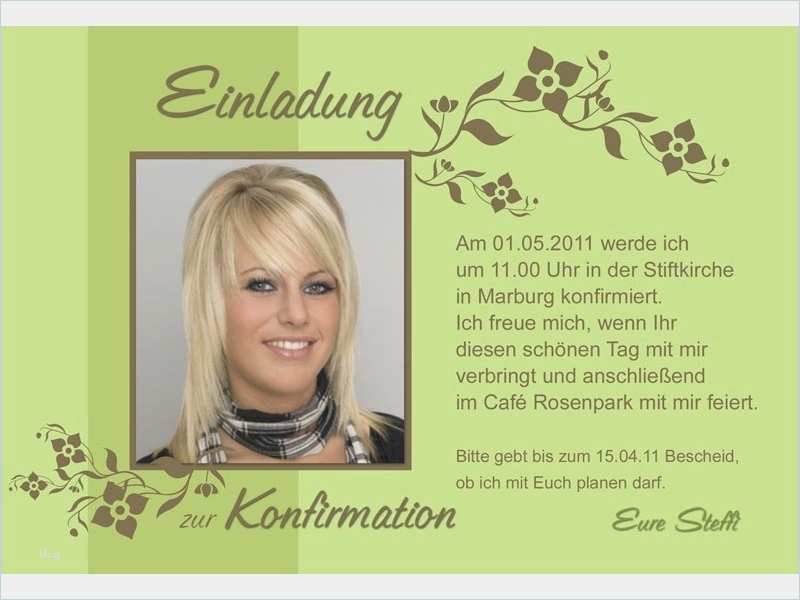 Vorlage Einladung Konfirmation Bewundernswert Vorlage Einladung Konfirmation – Travelslow