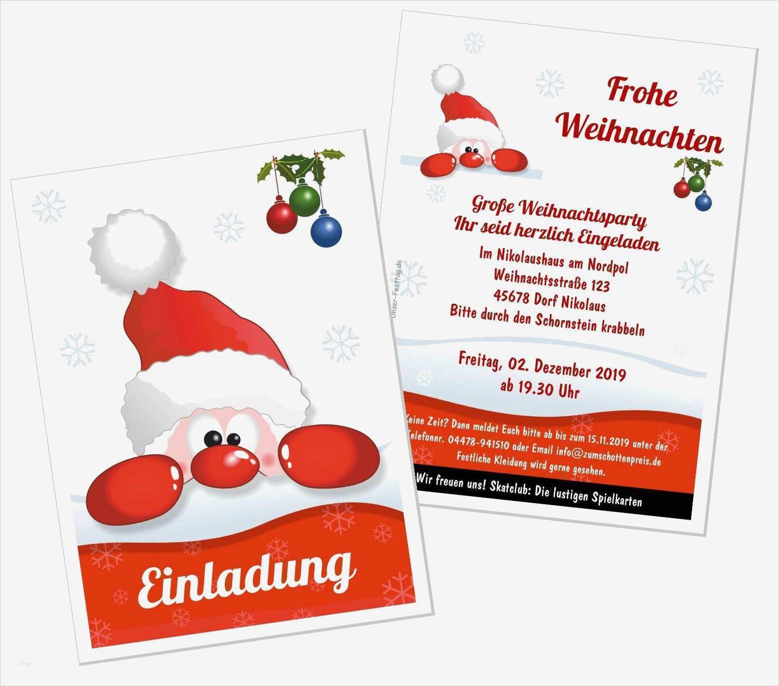 Vorlage Einladung Weihnachtsfeier Kollegen Großartig Einladung Weihnachtsfeier Vorlage Word Kostenlos