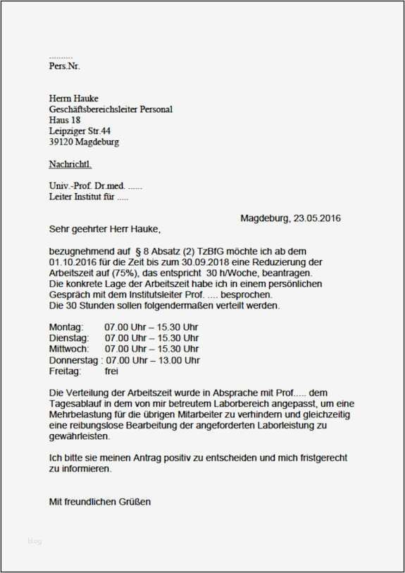 Vorlage Elternzeit Arbeitgeber Einzigartig Pr Prinfos 2016 09 Teilzeit [personalrat Uniklinik