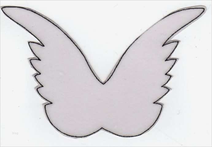 Vorlage Engelsflügel Beste Vorlage Papier