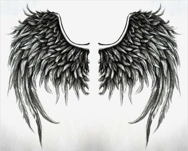 Vorlage Engelsflügel Süß Das Beliebte Tattoo Von Teenagern Engelsflügel Vorlagen