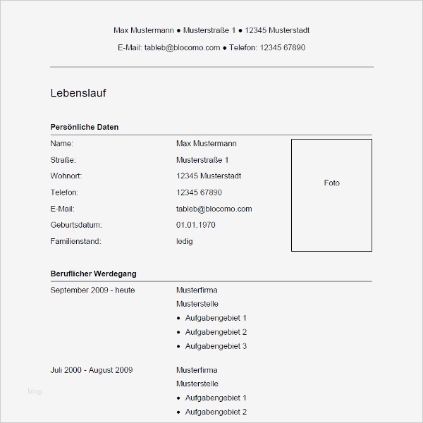 Vorlage Englischer Lebenslauf Bewundernswert Vorlage 34 Tabellarischer Lebenslauf