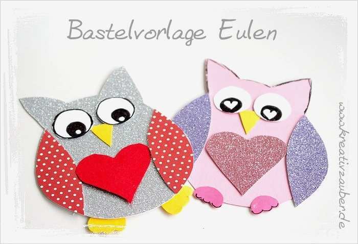 Vorlage Eule Best Of Bastelvorlage Eule