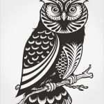 Vorlage Eule Erstaunlich Vorlage Eule Scherenschnitte &amp; Transparente