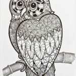 Vorlage Eule Erstaunlich Zentangle Vorlage Eule Zum Ausmalen Umriss Von sophia
