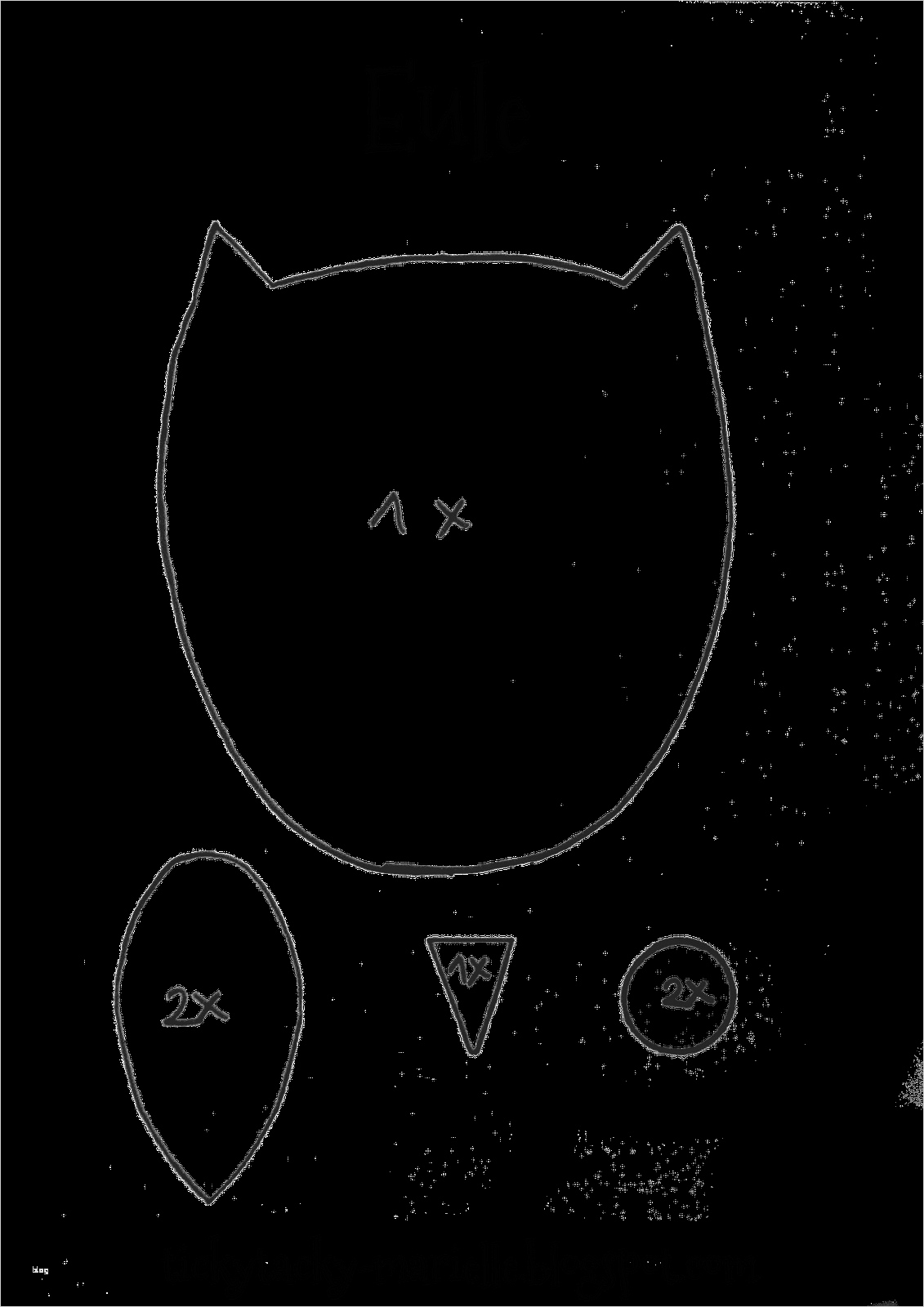 Vorlage Eule Wunderbar Ticky Tacky Diy Eulen Shirt