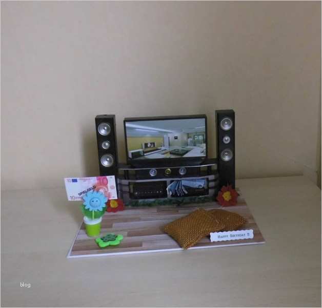 Vorlage Fernseher Basteln Cool Geschenke Für Männer Geldgeschenk Stereoanlage Oder Tv