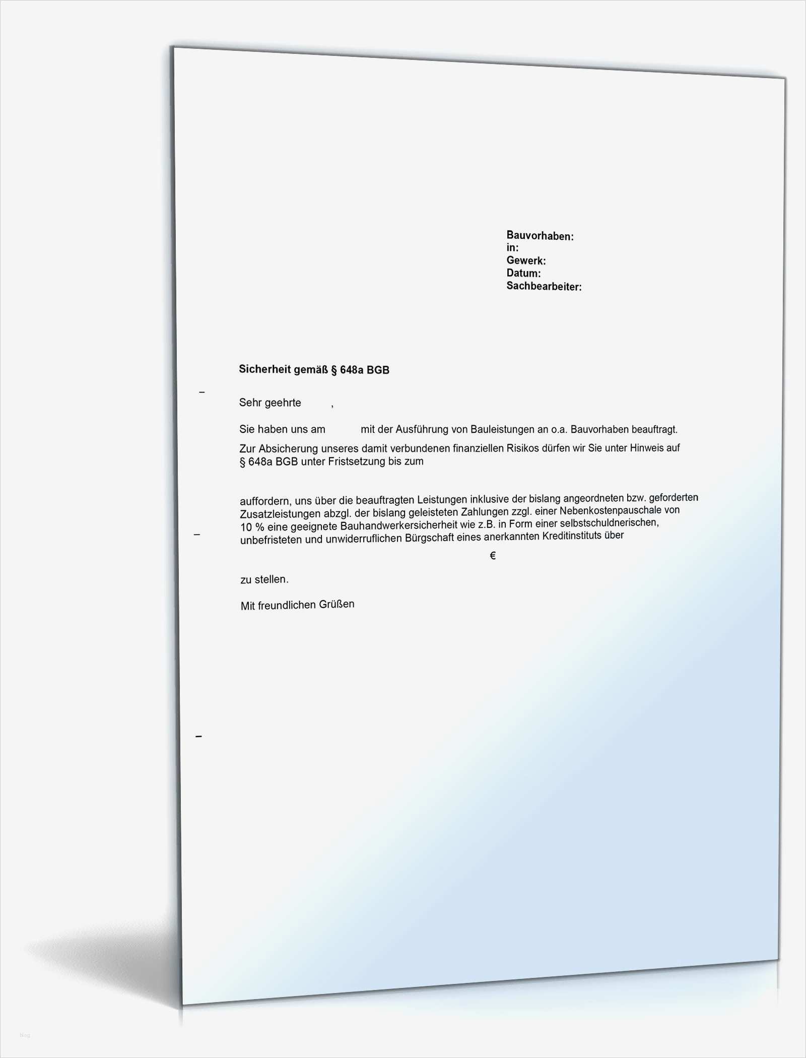 Vorlage Finanzielle Unterstützung Neu Finanzielle Bürgschaft Vorlage Arbeitsunf