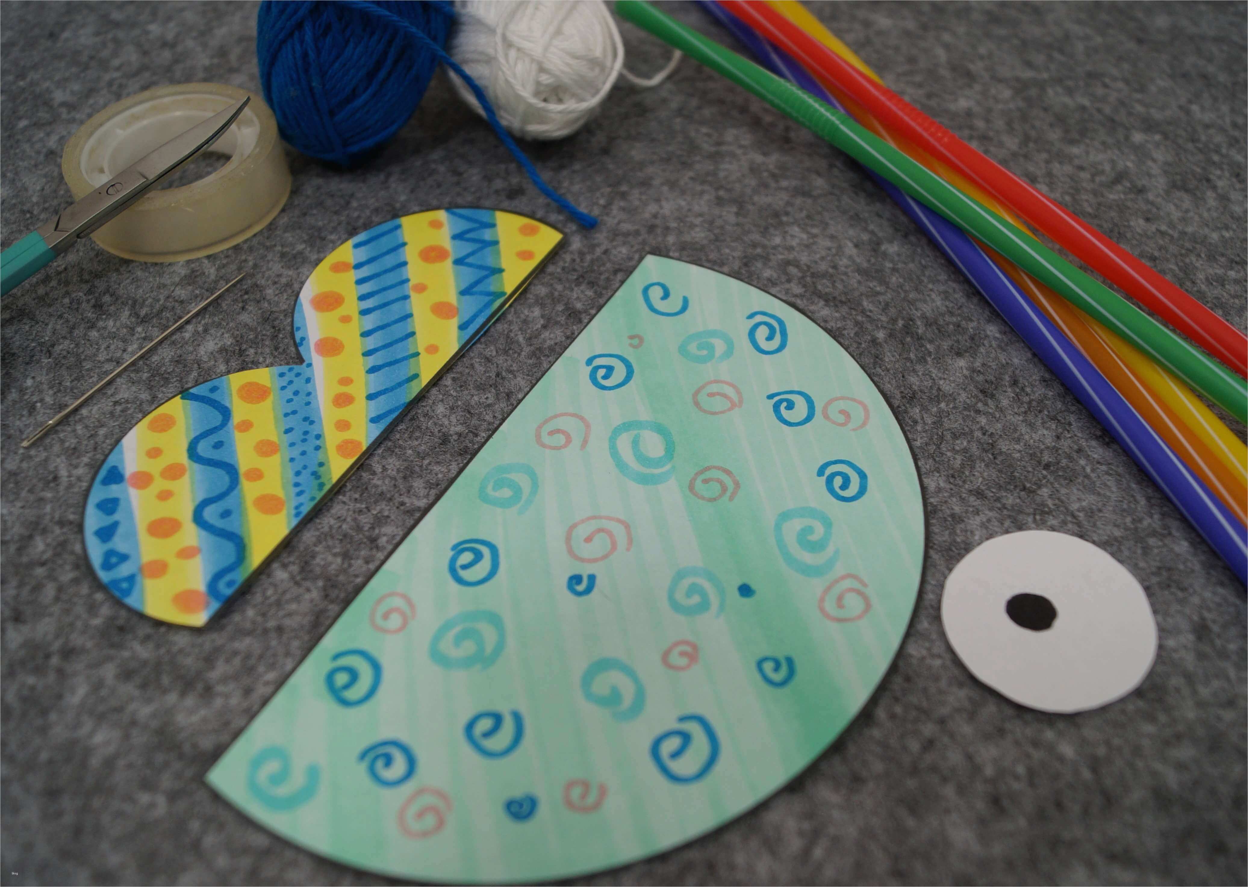 Vorlage Fisch Basteln Gut Fisch Basteln Für Ein Mobile Basteln Mit Kindern