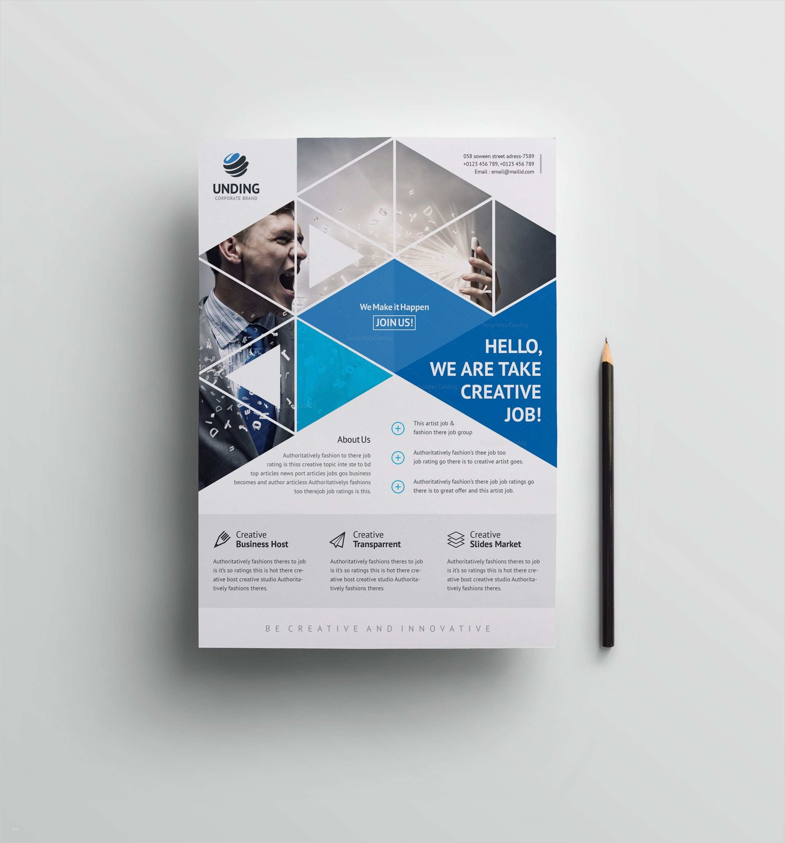 Vorlage Flyer Erstaunlich Ungewöhnlich Wiederbelebung Flyer Vorlage Zeitgenössisch