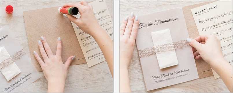 Vorlage Freudentränen Taschentücher Genial Freudentränen & Taschentücher Drei Bastelideen – Myprintcard