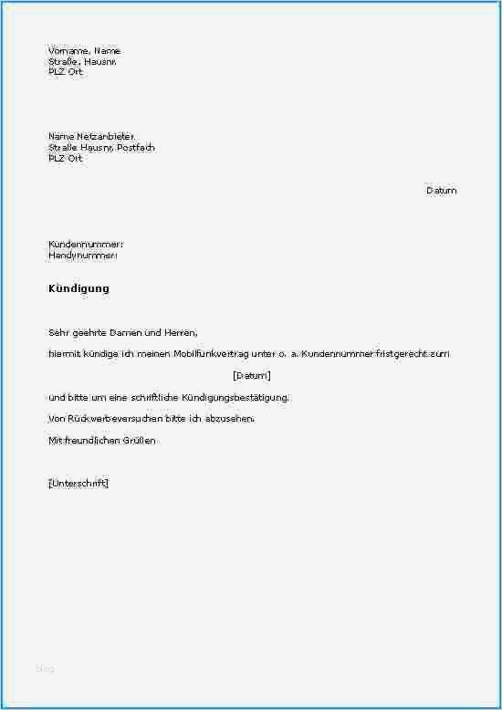 Vorlage Fristlose Kündigung Wohnung Beste Kündigung Ausbildung Vor Beginn Vorlage Kündigung
