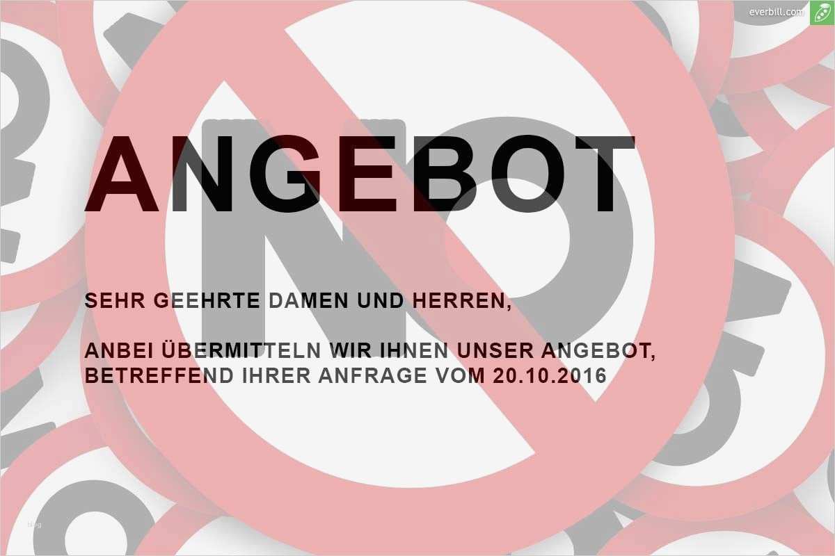 Vorlage Für Angebot Neu Angebot Ablehnen Mit Dem Absageschreiben Angebot Muster