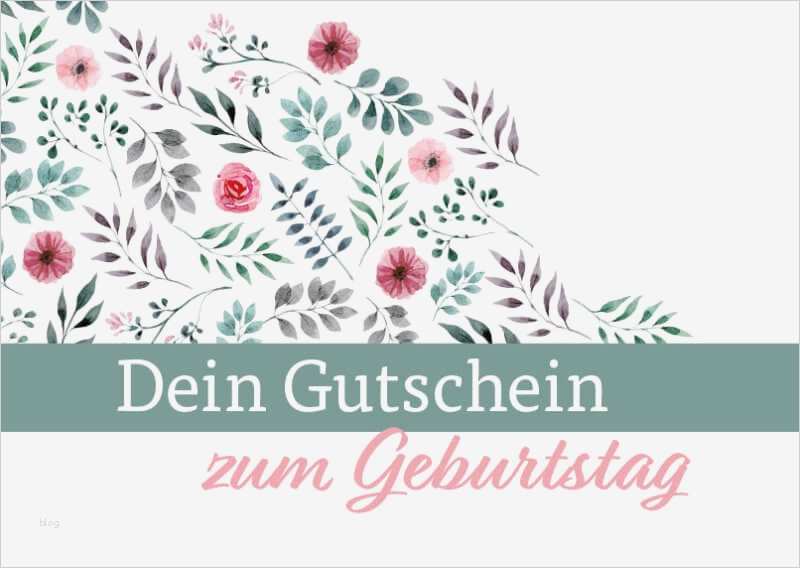 Vorlage Für Einen Gutschein Großartig Geschenkgutschein Zum Geburtstag Kostenlose Vorlage Zum