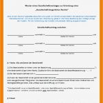Vorlage Gbr Vertrag Erstaunlich 11 Beschwerdeformular Muster