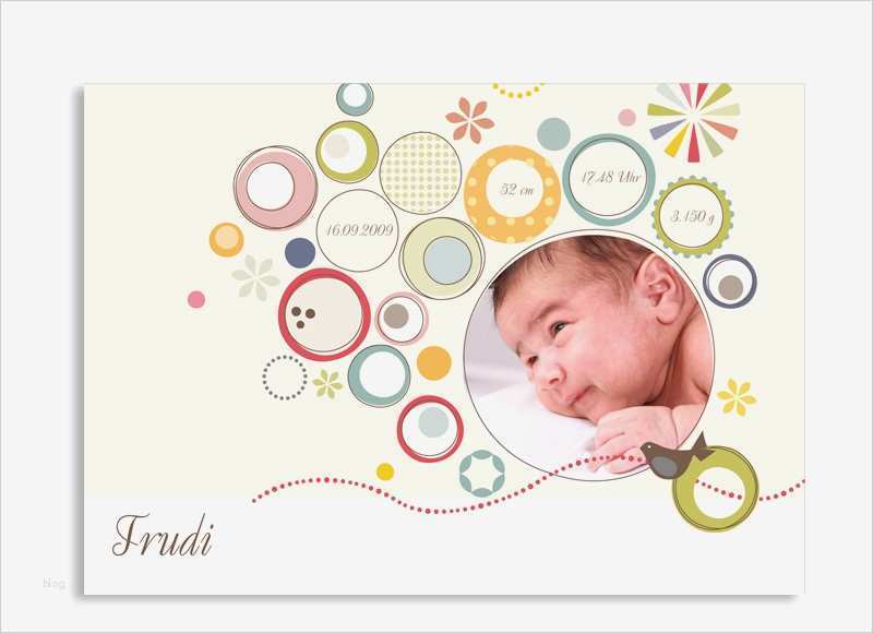 Vorlage Geburtskarte Neu Karten Zur Geburt Trudi theo Selbst Gestalten