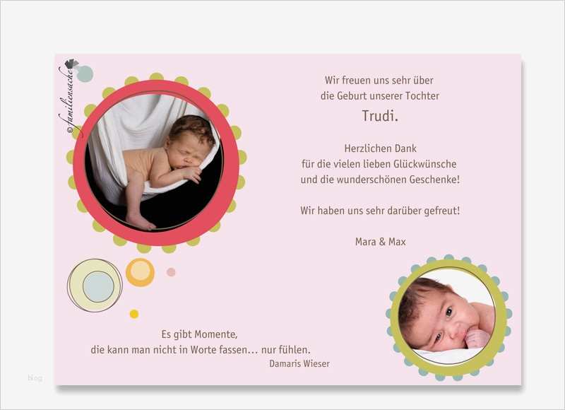 Vorlage Geburtskarte Schön Karten Zur Geburt Trudi theo Selbst Gestalten