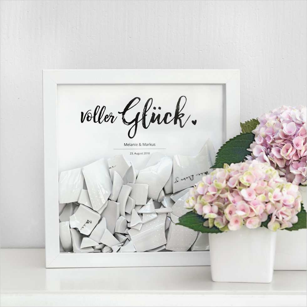 Errinerungsbild aus euren Scherben vom Polterabend