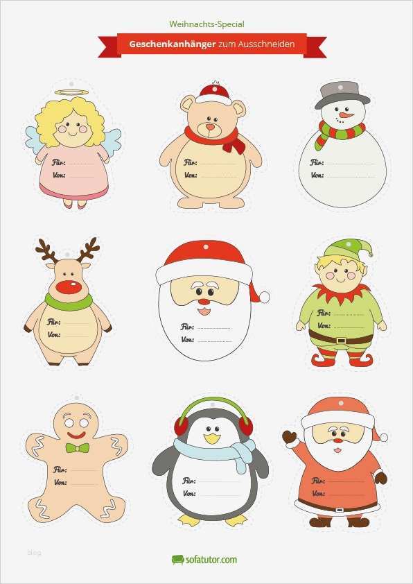 Vorlage Geschenkanhänger Kostenlos Bewundernswert Weihnachtliche Geschenkanhänger Zum Ausdrucken