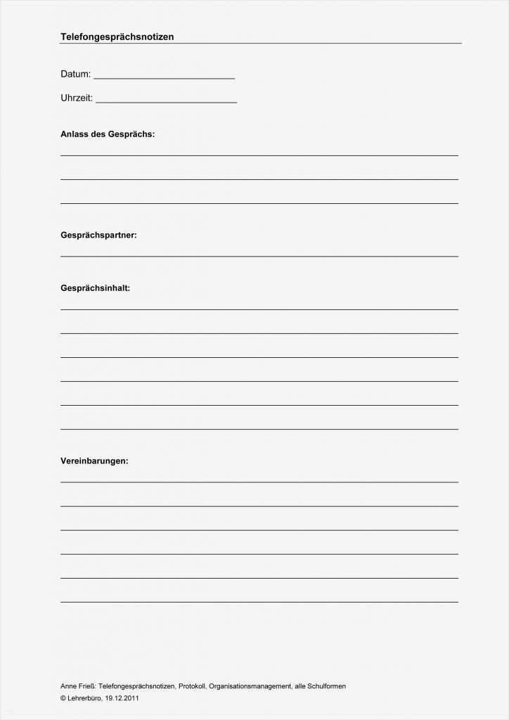 Vorlage Gesprächsprotokoll Gut Arbeitshilfen · Grundschule · Lehrerbüro