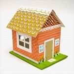 Vorlage Haus Basteln Schnittmuster Bewundernswert Basteln Mit Pappe Spielhäuser Papphäuser Pappmöbel Und