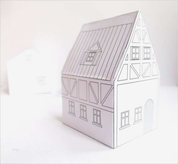 Vorlage Haus Basteln Schnittmuster Einzigartig Vorlage Haus Basteln Schnittmuster