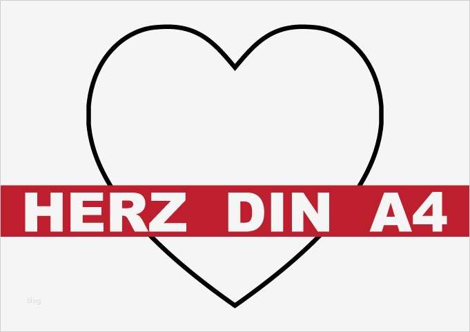 Vorlage Herz Zum Ausdrucken Erstaunlich Herz Din A4 Vorlage