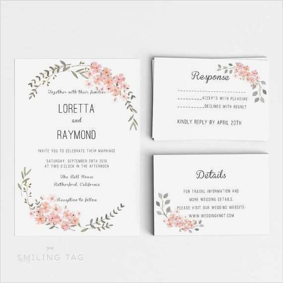 Vorlage Hochzeitseinladung Bewundernswert sofort Download Druckbare Hochzeit Einladung Vorlage