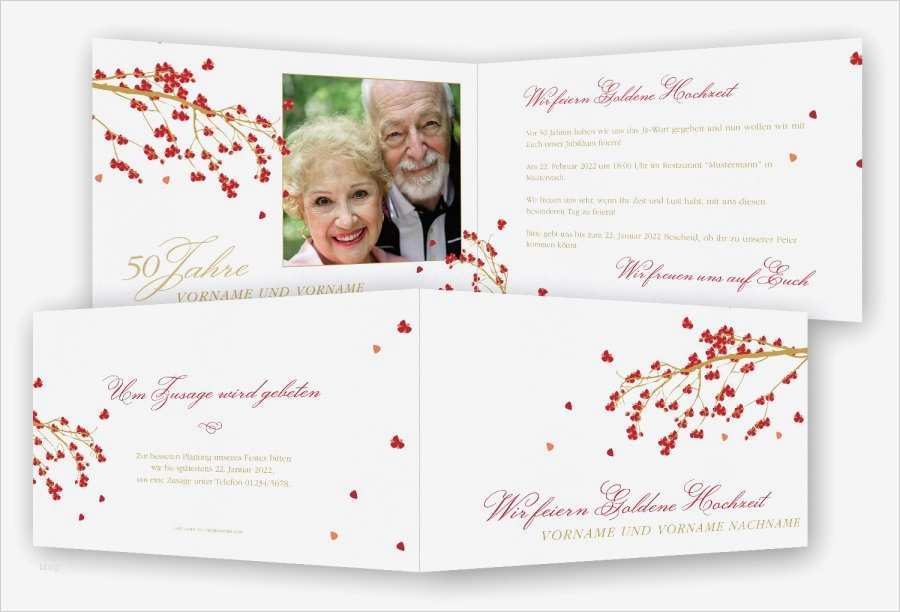 Vorlage Hochzeitseinladung Luxus Goldene Hochzeit Einladung Vorlage