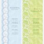 Vorlage Hochzeitseinladung Wunderbar Hochzeitseinladung Vorlage Vektor Design Stock Vektor