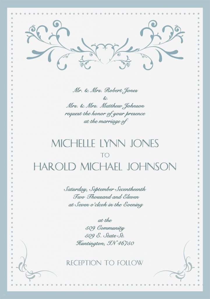 46 Genial Vorlage Hochzeitseinladung Abbildung 7 Vorlage Hochzeitseinladung Wunderbar Word Vorlage Hochzeitseinladung