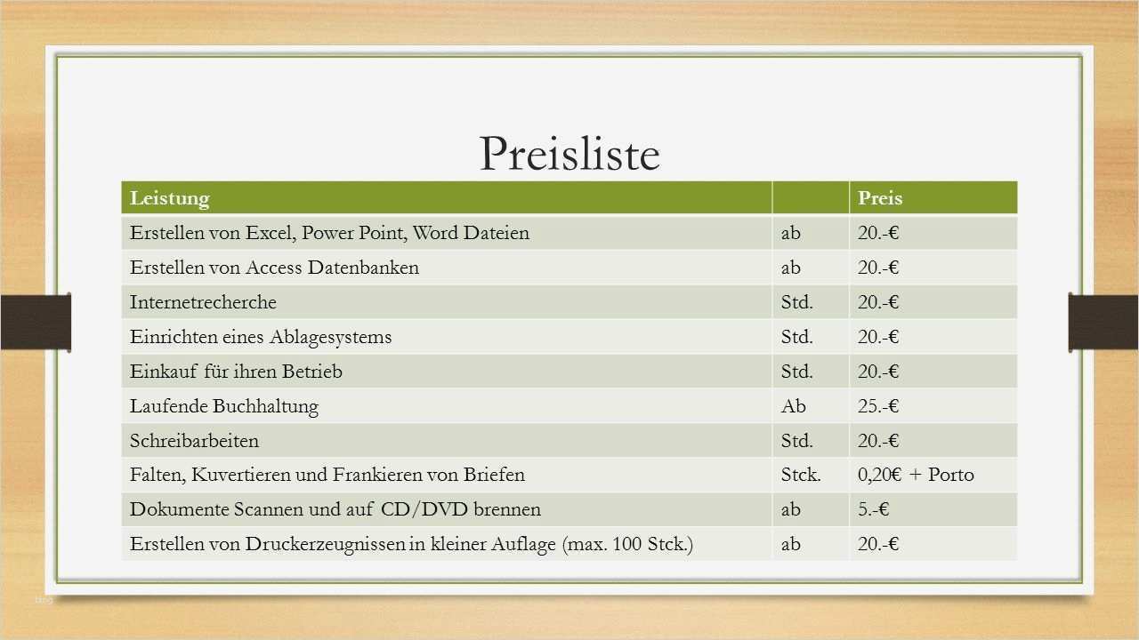 Vorlage In Word Erstellen Best Of Charmant Word Preisliste Vorlage Ideen Bilder Für Das
