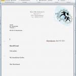 Vorlage In Word Erstellen Beste Briefkopf Mit Microsoft Word Erstellen