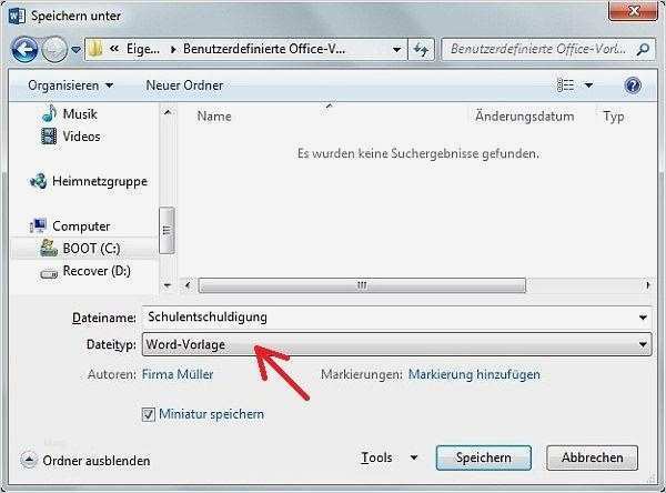 Vorlage In Word Erstellen Beste Word 2013 Lernen Eine Eigene Vorlage Erstellen